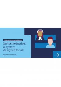 Inclusive justice: a system designed for all