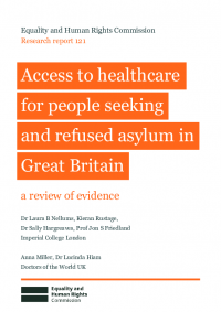 research report 121 people seeking asylum access to healthcare evidence review
